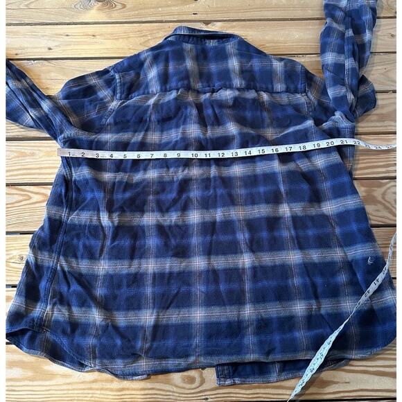 Dovetail Workwear Button Up Plaid Shirt Size XL Men’s Blue - Picture 6 of 8